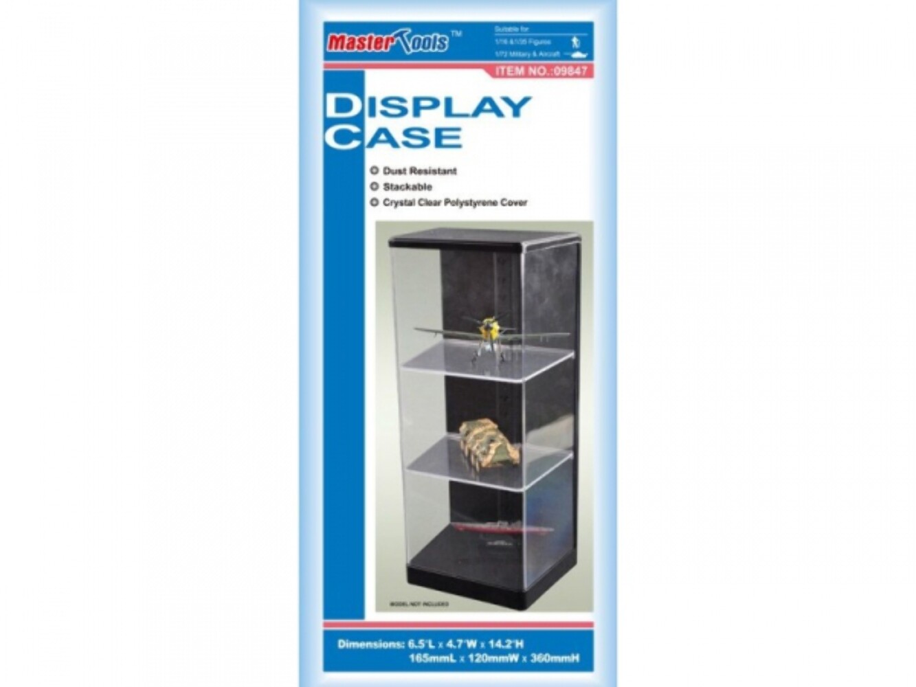 Trumpeter 09847 DISPLAY CASE 165x120x360 mm
