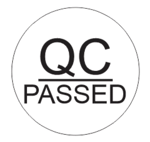 D7189 3/8 Inch QC Round Vinyl Inventory Dot Stickers for Easy Labeling-image