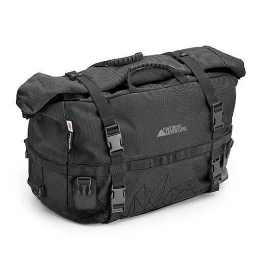 Sacoche porte-bagages 32L convertible en siège pour ne plus manquer de confort à vélo