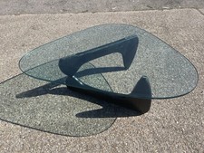 Vitra Isamu Noguchi Coffee Table - Black Stand Genuine (two available)