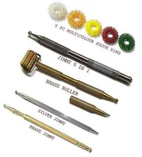 Sujok Acupressure Probe Jimmy Diagnostic Rings Multipurpose Set Assorted Color