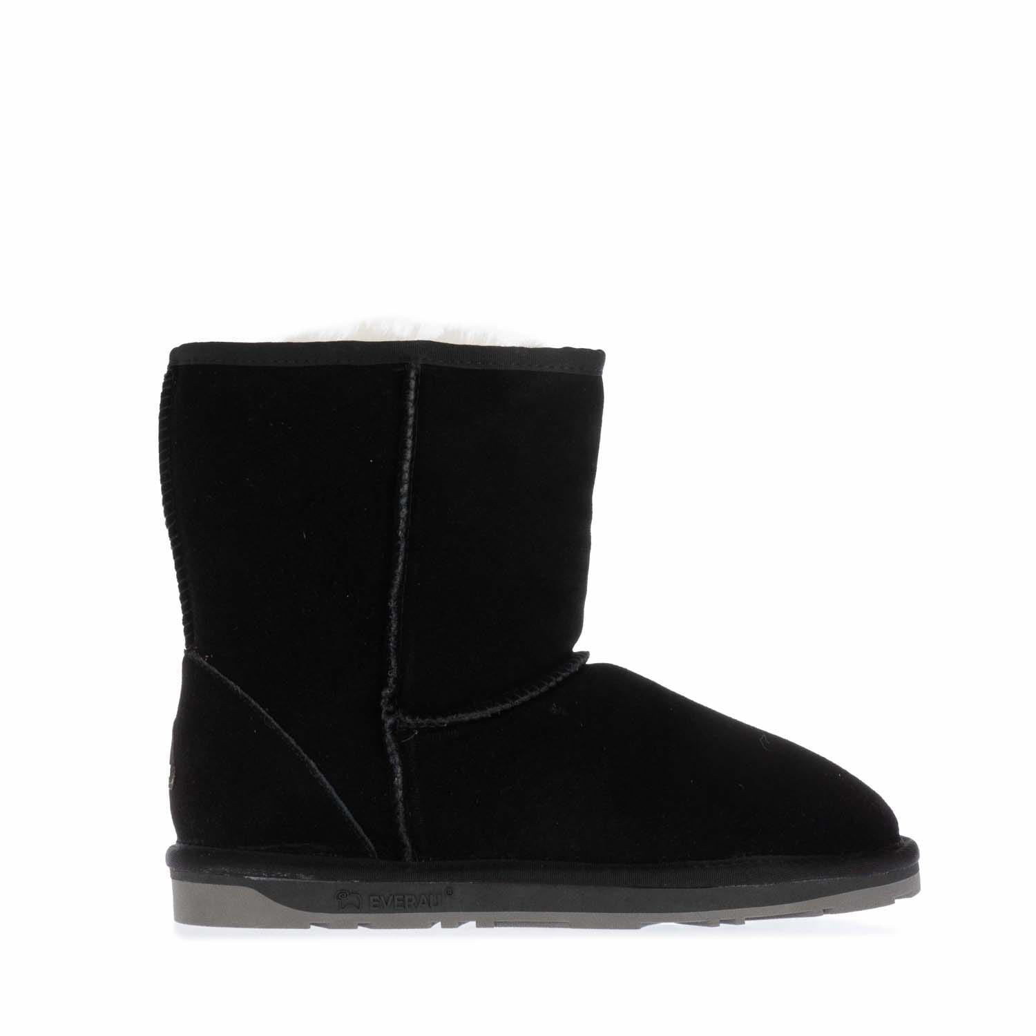 Короткая классическая футболка Damen Stiefel EverAu Parrot от Schwarz