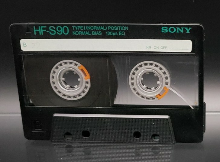 1 Used) Sony HF-S 90 Blank Audio Cassette Tape Type I Normal