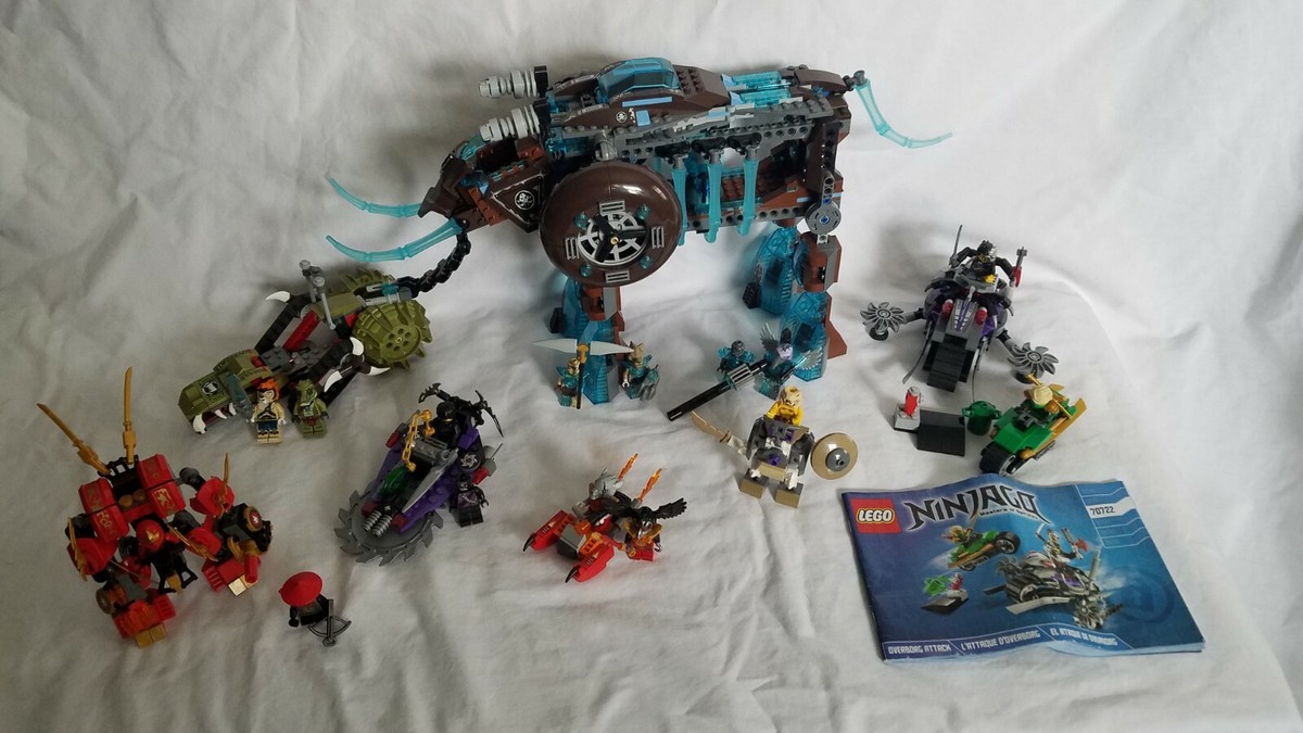 Lego Ninjago and Legends of Chima 6 Set Lot, Kai Lloyd Cole