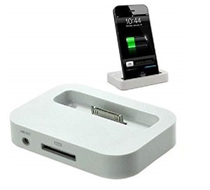 Dock Docking Station Compatibile Per Iphone 4 4s Base Carica Batteria Caricatore Ebay