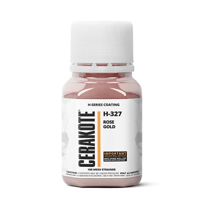 CERAKOTE  H-SERIES Oven Cure Coating with Part B H-327 RoSE-Gold (4oz)