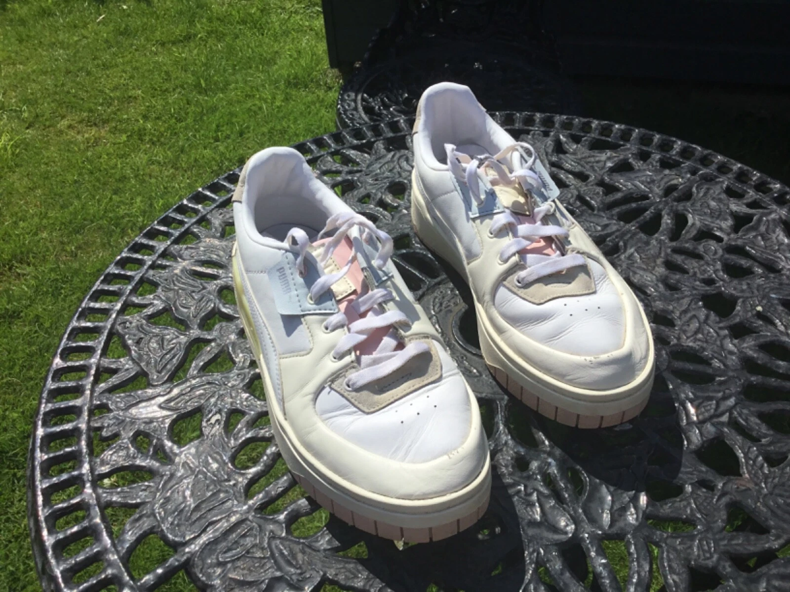 Sneakers donna Puma Cali Dream modello W 383112 01 taglia UK 5 5 bianche