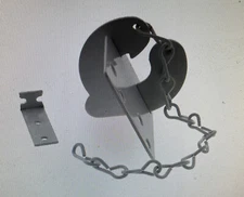 UltraHrdw 98602 Bolt Door, Anchor White, Door Bolt Kit (2pk)