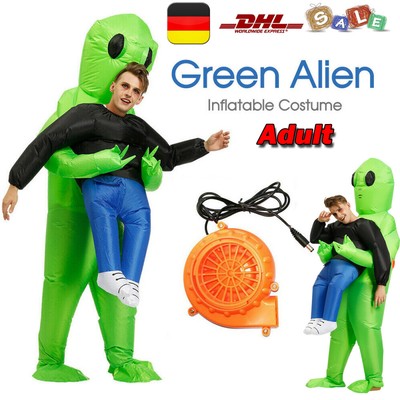 Riesiges aufblasbares Alien-Kostüm für Männer
