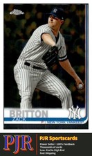 2019 Topps Chrome Update Edition #8 Zack Britton New York Yankees