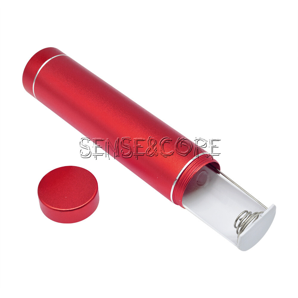 Multicolor Cylinder Power Bank Battery Shell 1x18650 Case With USB Charging Port