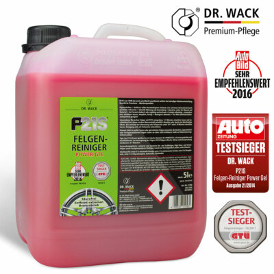 Dr. Wack P21S Felgenreiniger POWER GEL Felgen Reiniger 5L 5000ml