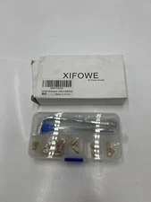 (2 Pack of 22) XIFOWE E3D 3D Printer Brass Nozzle for E3D V5-V6 3D Printer