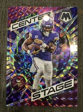 2023 Panini Mosaic Dalvin Cook CENTER STAGE Purple PRIZM #/49