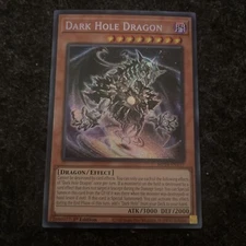 Yugioh! 1x Dark Hole Dragon MP24-EN117 Prismatic Secret Rare 1st Ed NM