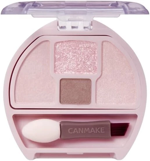 New Canmake Tokyo Plumpuku Coordinate Eyes N01 Pink Beige From Japan - Image 2 of 4