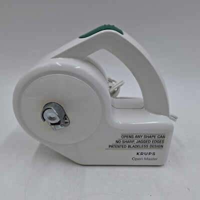 KRUPS Open Master 404 Electric Can Opener Uncrimper ~ EUC