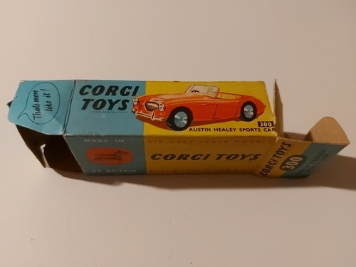 Corgi Toys n. 300 Austin Healey auto sportiva confezione originale - Foto 4 di 15
