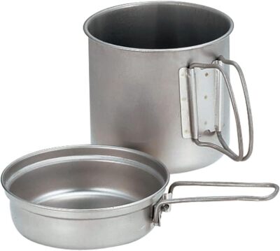 SNOW PEAK JAPAN TREK 900 TITANIUM COMPONENT COOKER (SCS-008T) - BRAND NEW