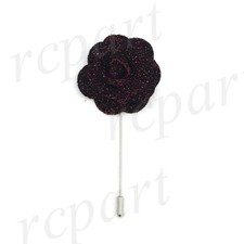 New formal Men's Suit chest brooch Purple flower lapel pin wedding fashion party