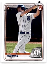 2020 Bowman Draft 1st Bowman Paper Gage Workman Detroit Tigers #BD-33