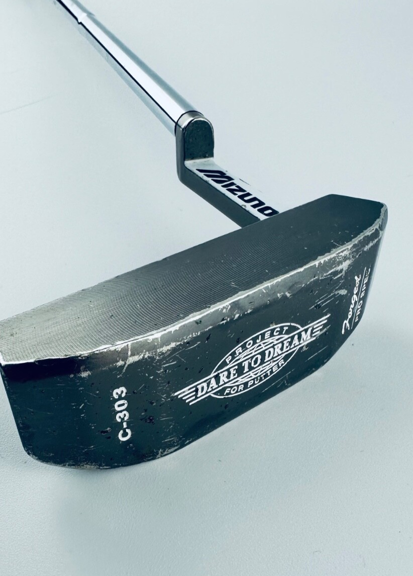 Mizuno C-303 Dare To Dream RH Golf Putter Inches Long Pro Spec Silver