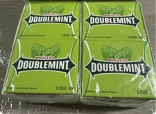 2x Wrigleys Double Mint Chewing Gum 15 Pieces X 10 Pack expira 08/25