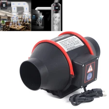 4 inch 310CFM Inline Duct Ventilation Fan Vent Exhaust Blower Vent Fan New