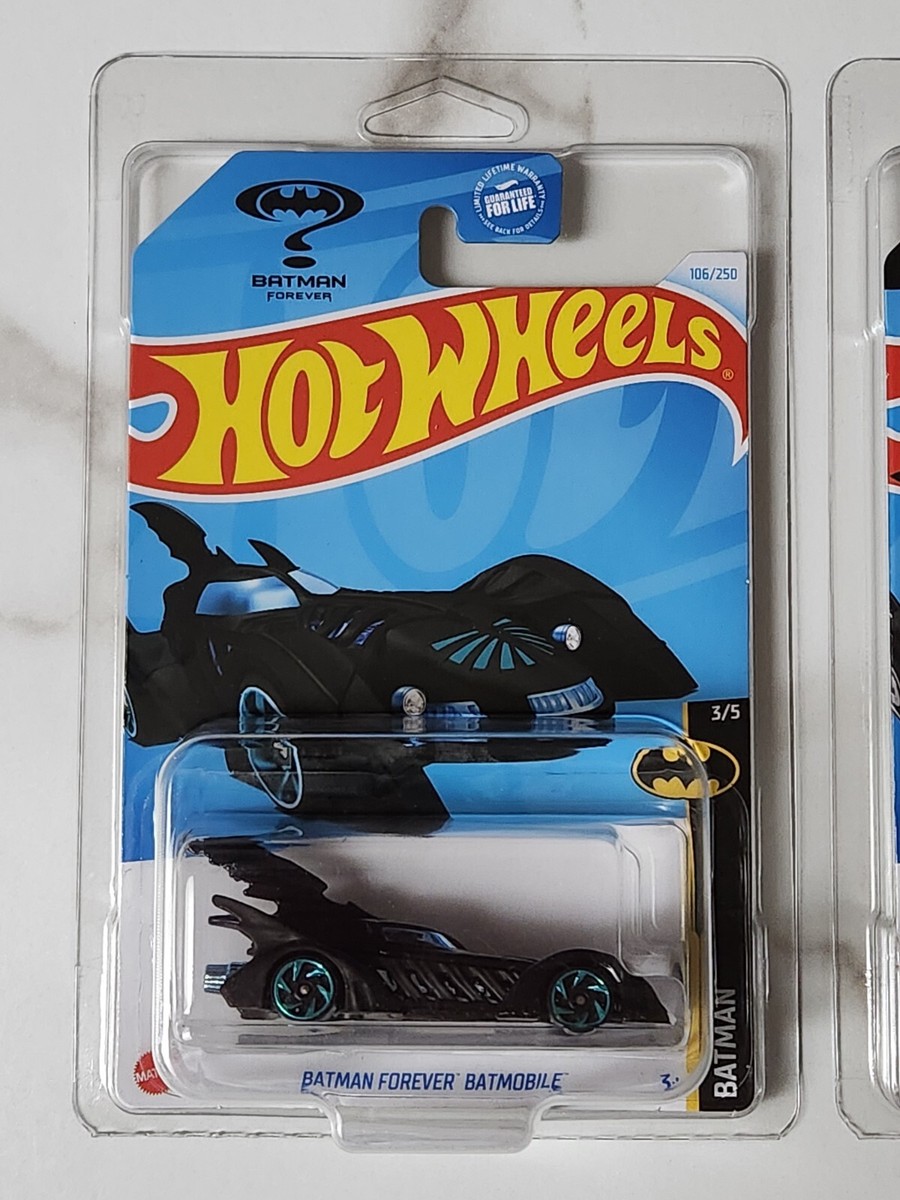 Lot Of 2) 2024 Hot Wheels Batman Forever Batmobile Treasure Hunt