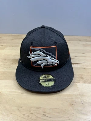 New Era Black Denver Broncos Shadow Emblem Seven 1/ Eighth Side Patch NFL - Image 1 of 4