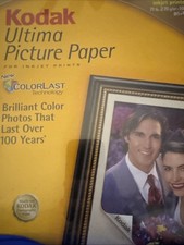 KODAK Ultima Inkjet High Gloss Photo Paper 75 Sheets 8.5  x 11  NIB Brand New