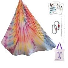 F.Life Aerial Yoga Hammock 5.5yds Premium Aerial Silk Fabric Yoga Swing Antigrav