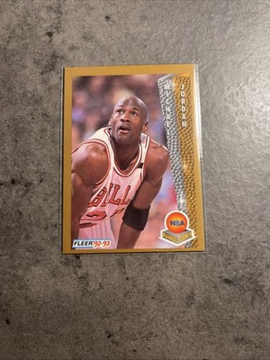 Michael Jordan Fleer 1992 #246 Basketball Karte 