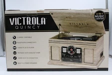 Victrola VTA-200B 6-in-1 Nostalgic Bluetooth Turntable 