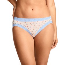 Jockey Women's Soft Stretch Lace Microfiber Bikini