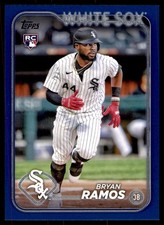 2024 Topps Update Royal Blue #US51 Bryan Ramos Rookie Chicago White Sox RC