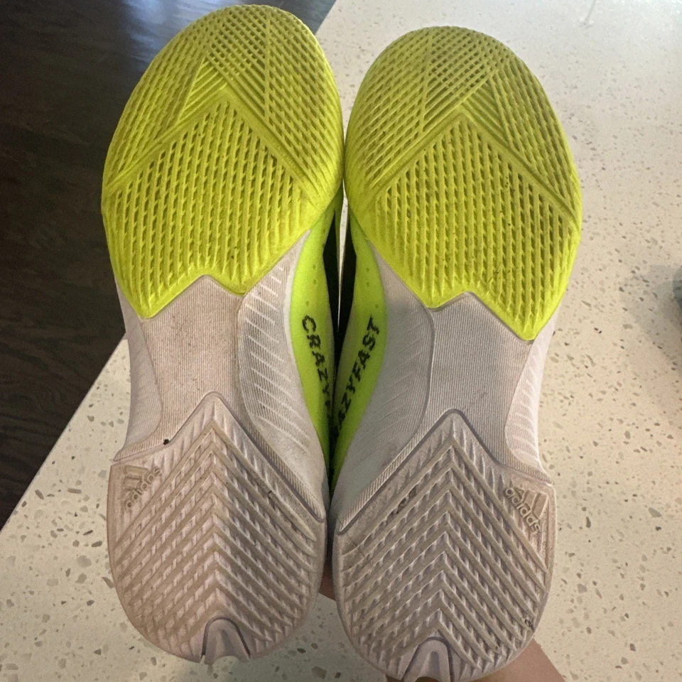 Zapatos de fútbol sala Adidas Crazyfast talla 1 para niños Foto 2 de 4