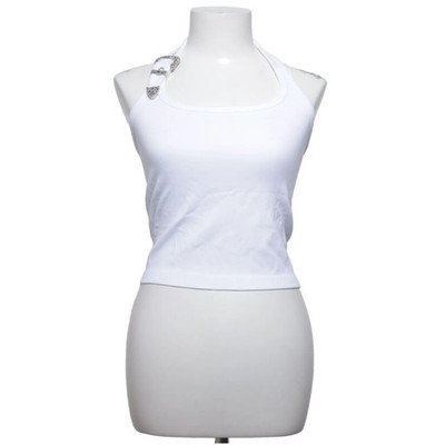 Bloom Seasons, Neckholder Top, Größe: L, Weiß, Elasthan/Polyamid, Einfarbig #zH9