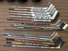 Vintage Hockey Sticks LOT of 16 Forsberg Coffey Nieuwendyk - Game Used? NO RESV!