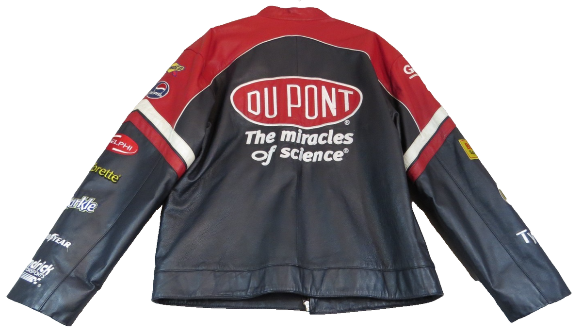 Jeff Gordon #24 DuPont Wilsons Leather Chase Auth NASCAR Jacket