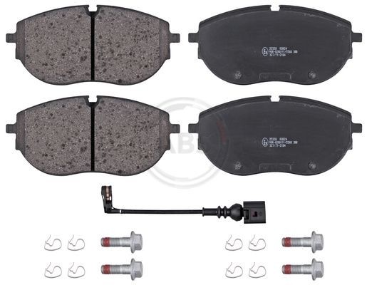 Fits A.B.S. 35338 Brake Pad Set, disc brake