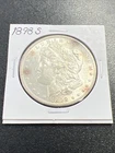 1898-S Morgan Silver Dollar $1 - .9 / AU / Beautiful Coin! - No Reserve!