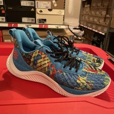 (Near Perfect) Under Armour Curry Flow 10 Sour Patch Kids Shoes 3025622 Mens 14