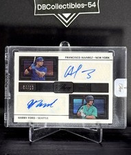 2023 Panini Three And Two Harry Ford & Francisco Alvarez Dual Auto 04/10