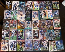Football Cards, Random 62 Card Lot - Barry Sanders