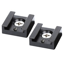 2 Pcs Quick Release Cold Shoe Holder Camera Expansion Mount Bracket