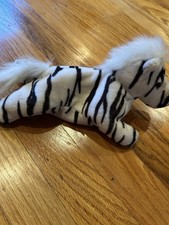 VINTAGE IMPERIAL ZEBRA STUFFED ANIMAL