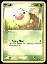 Weedle 87/113 Common Delta Species Pokemon Moderately Played on eBay