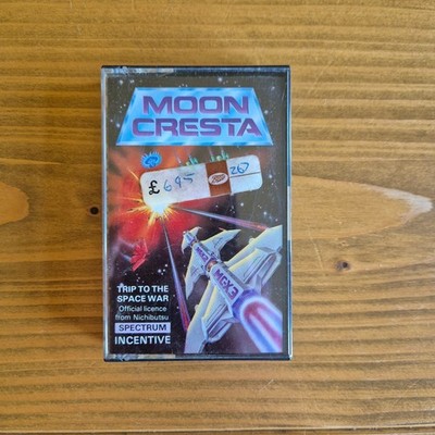 ZX Spectrum Vintage Computerspiel, Incentive Software, Moon Cresta (ungetestet)