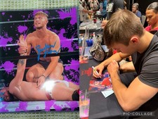 Jackson Drake Signed Matte 8x10 Proof WWE ID Promo NXT Vanity Project